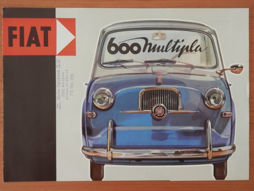 Fiat 600 multipla - fiat, 6