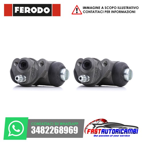 Coppia cilindretti freno - cilindretti,